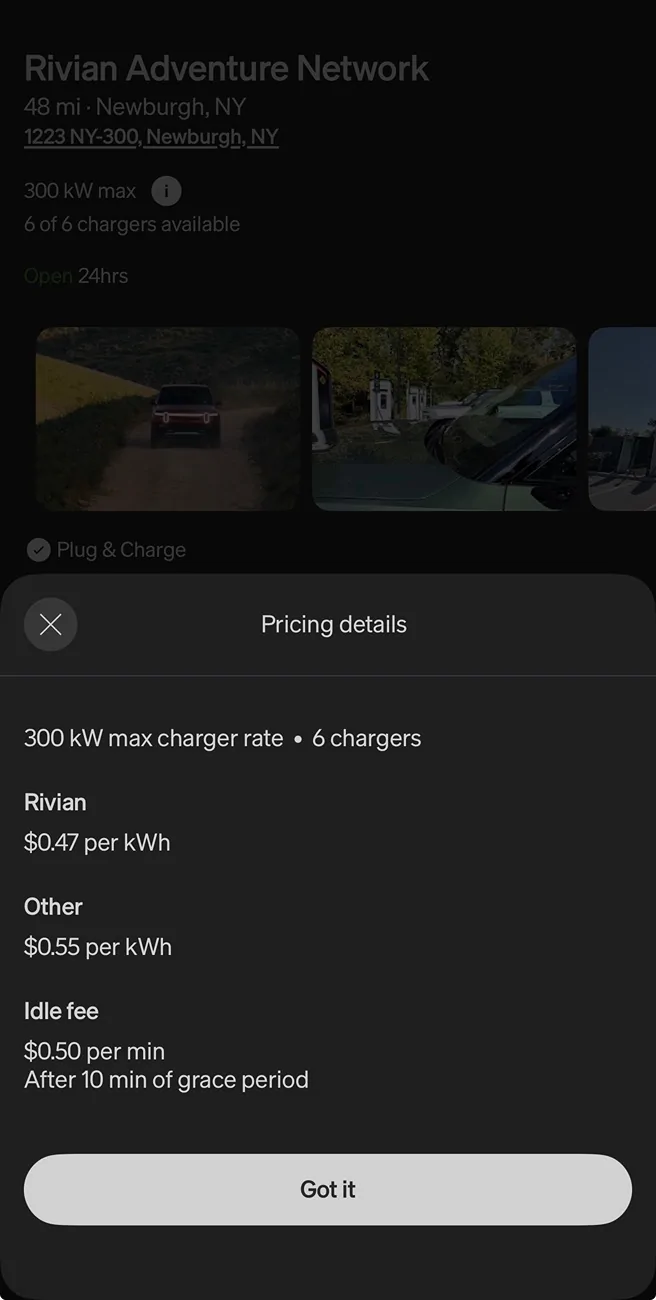 Rivian R1T R1S Current charging costs? IMG_0419