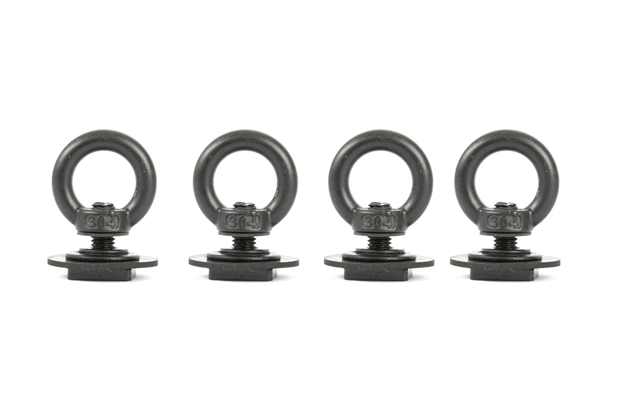 Rivian R1T R1S Rivian Crossbar 'Tie Down Hook' kit launched! Rivian Crossbar Hardware Kit (1)