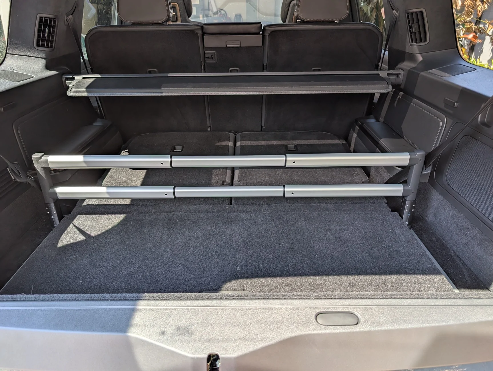 Rivian R1T R1S Suggestions for quality cargo net for R1S PXL_20260327_164336944