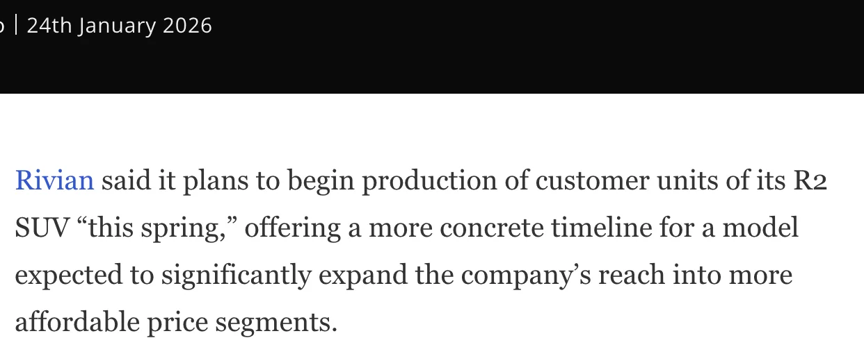 Rivian R1T R1S Wassym/RivianTrackr Confirms Employees Getting R2 in April 1775096147303-xk