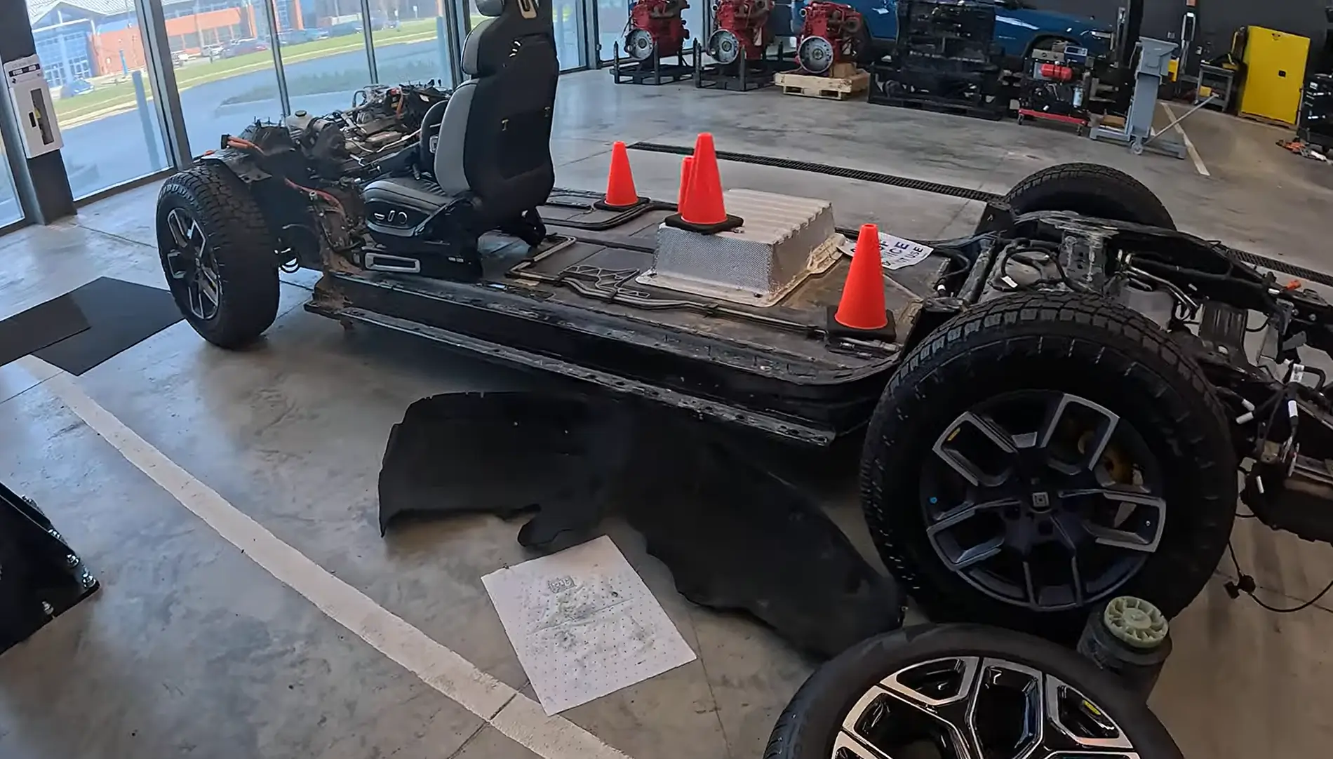 Rivian R1T R1S College Students Rebuilding R1S Rear Suspension 1775104012097-48