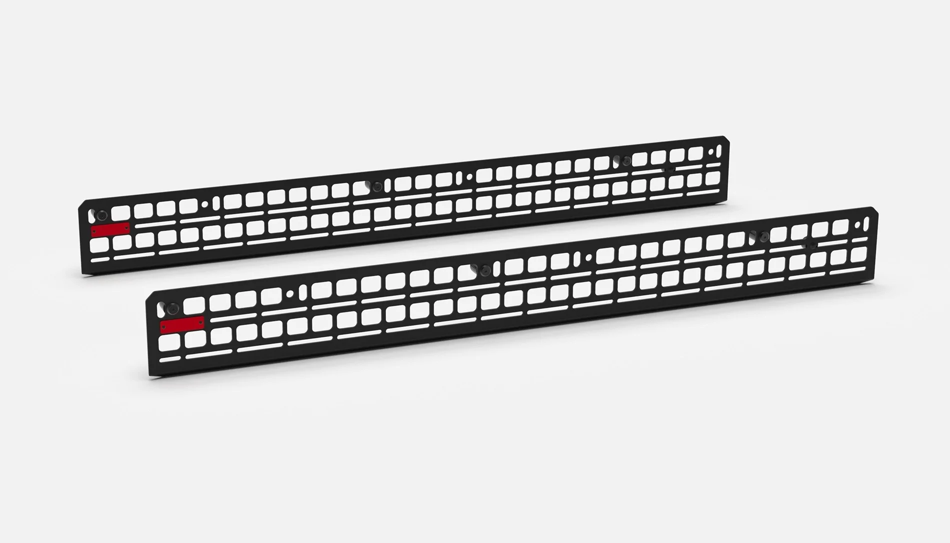 Rivian R1T R1S New Rivian Gear: R1T Bed Extender, R1T Molle Panels, Off-Road Readiness Bundle RivianR1TCabWall.16