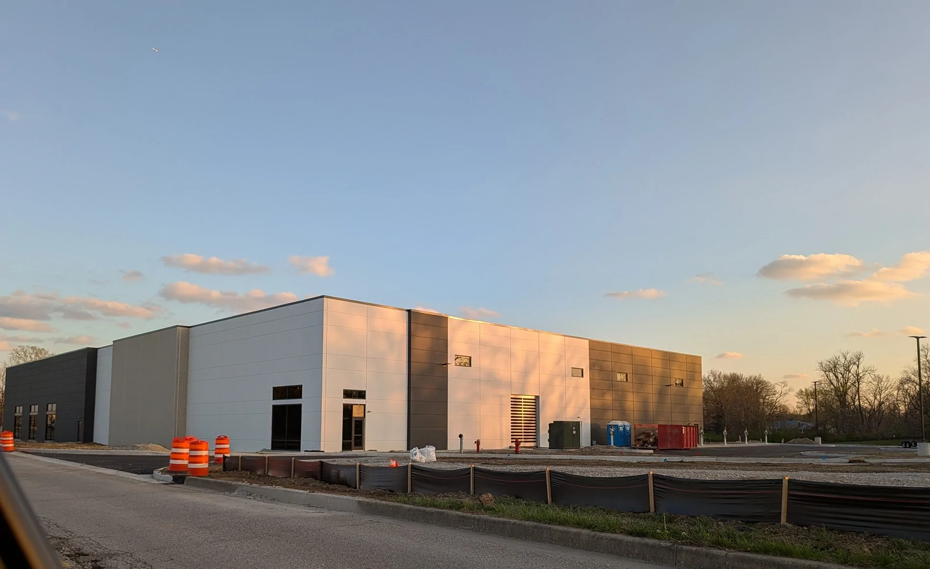 Rivian R1T R1S Fishers, IN Service Center is Almost Ready -- Drove By and It Looks Close! PXL_20260405_234615554