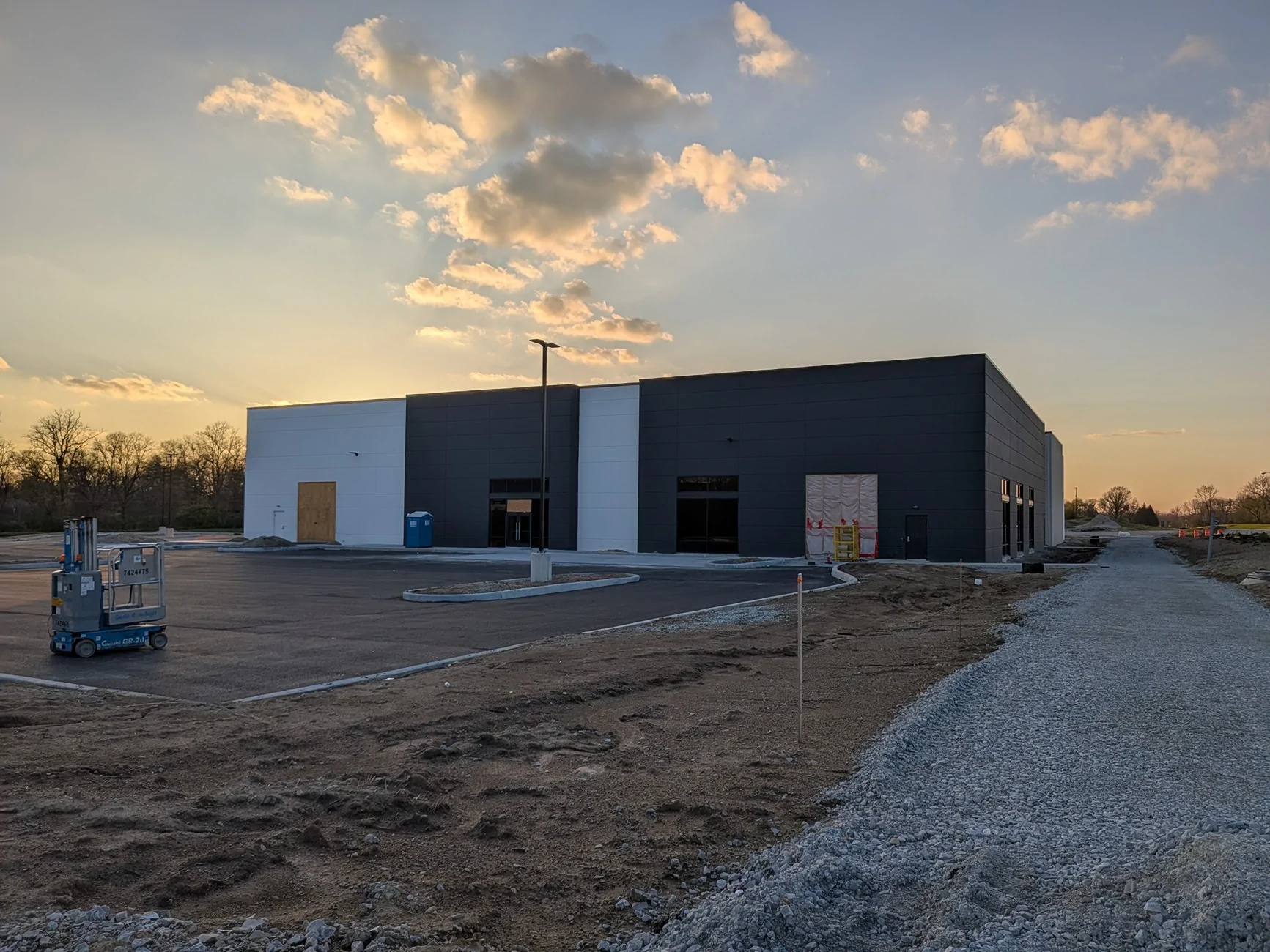 Rivian R1T R1S Fishers, IN Service Center is Almost Ready -- Drove By and It Looks Close! PXL_20260405_234517486