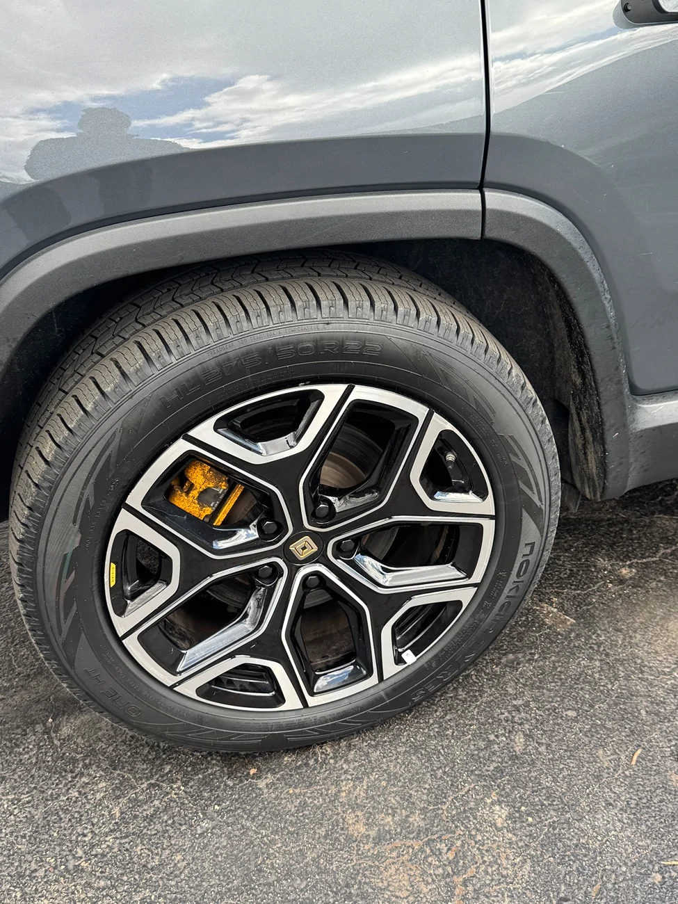 Rivian R1T R1S Nokian One HT 22" Tires installed review (aka, wow are the OEM Pirelli Scorpions terrible) 20260406_170042694_iOS