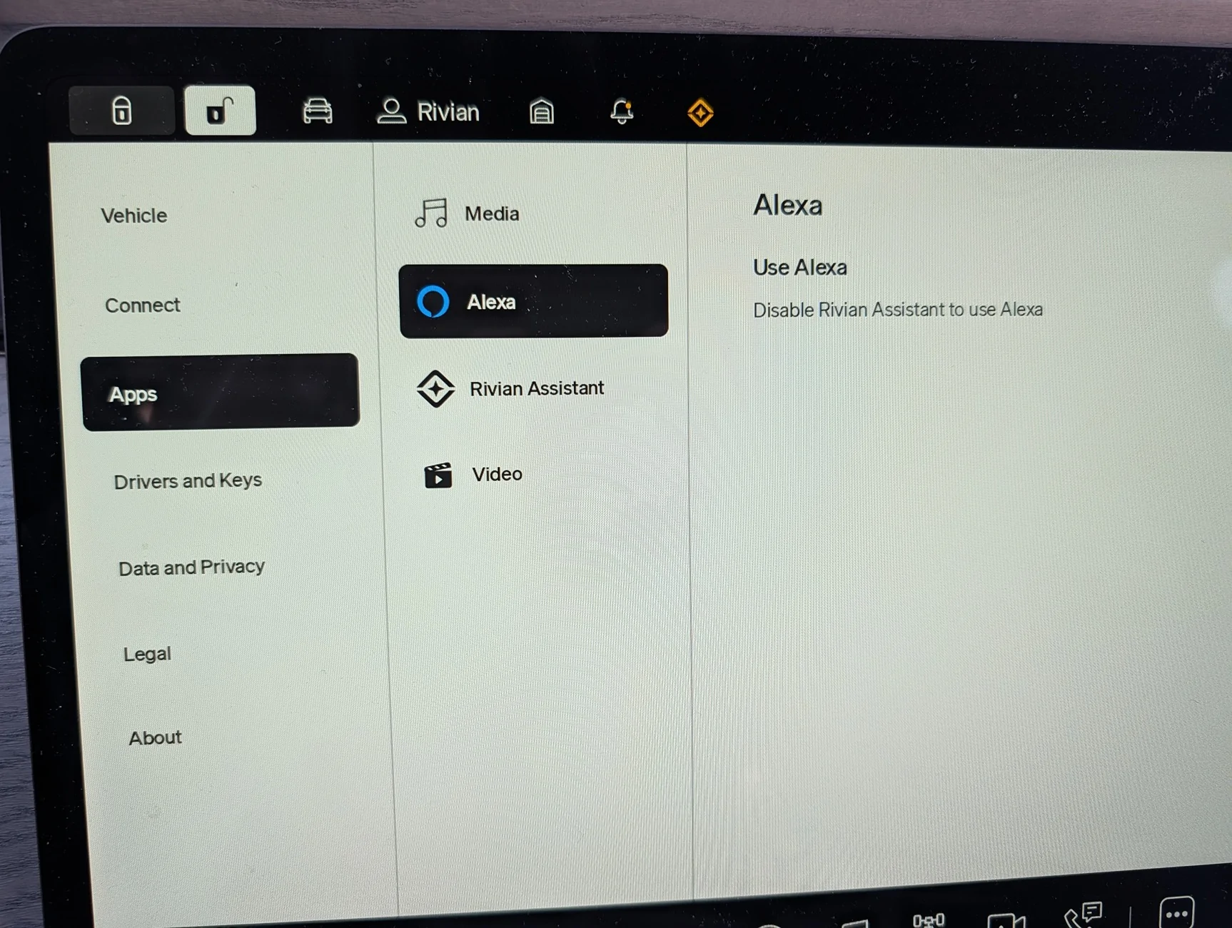 Rivian R1T R1S Rivian Assistant is here!! (Update: not quite yet) (Update 2: it's here!!) alexa