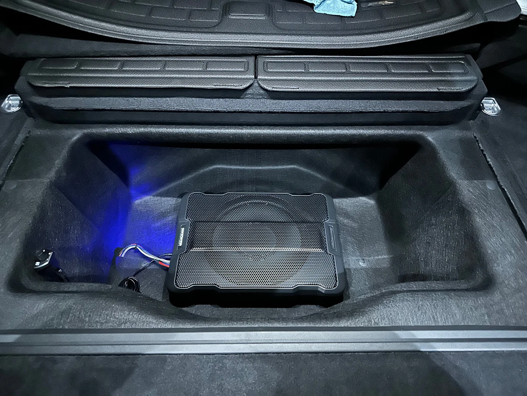 Rivian R1T R1S R1S Subtrunk Fridge IMG_7091