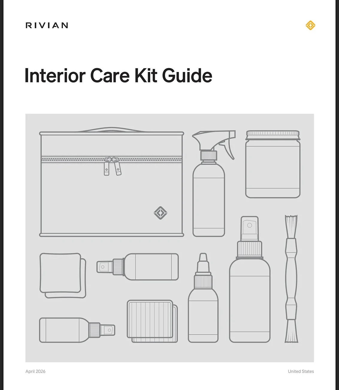Rivian R1T R1S Interior Care Kit by Dr. Beasley's now in Rivian Gear Shop Screenshot 2026-04-09 at 1.02.32 PM
