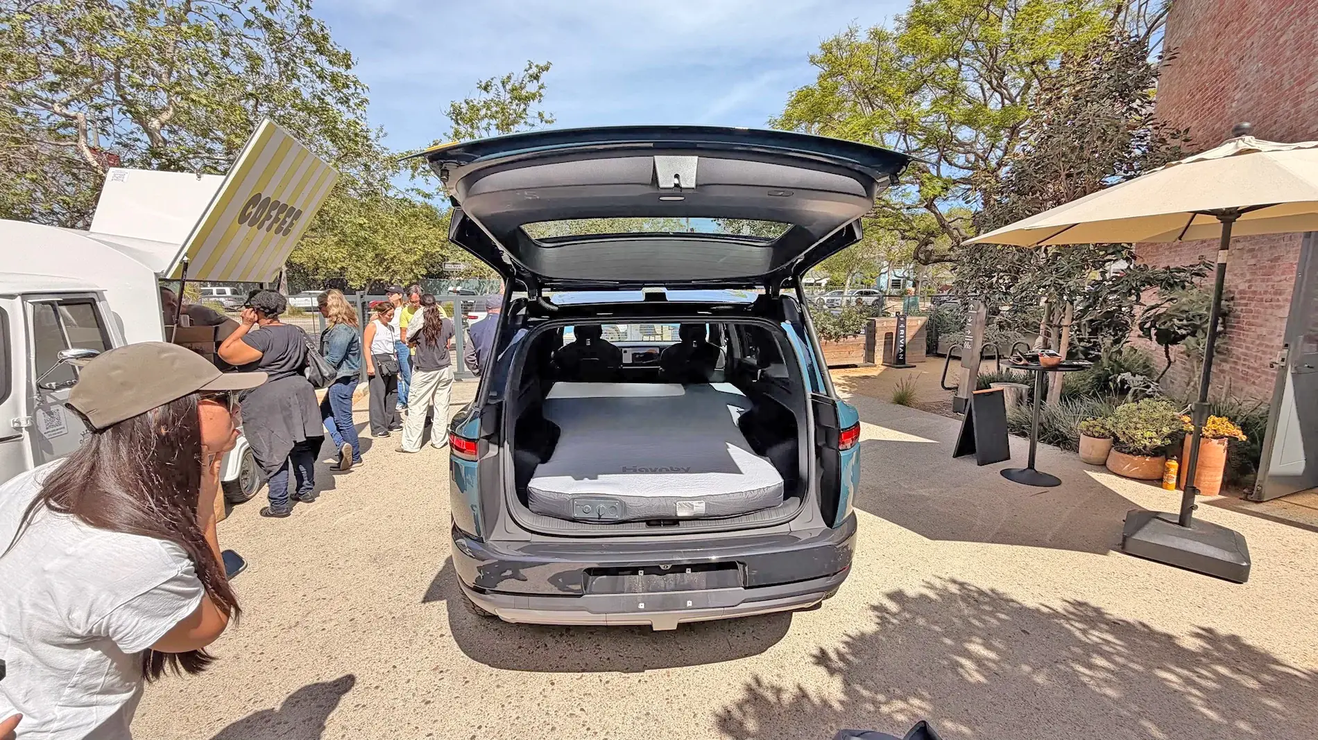 Rivian R1T R1S Model Y mattress fits pretty perfect in R2 cargo area (photos) 152873-cc91aac92e29b237a0500bdff82823f2
