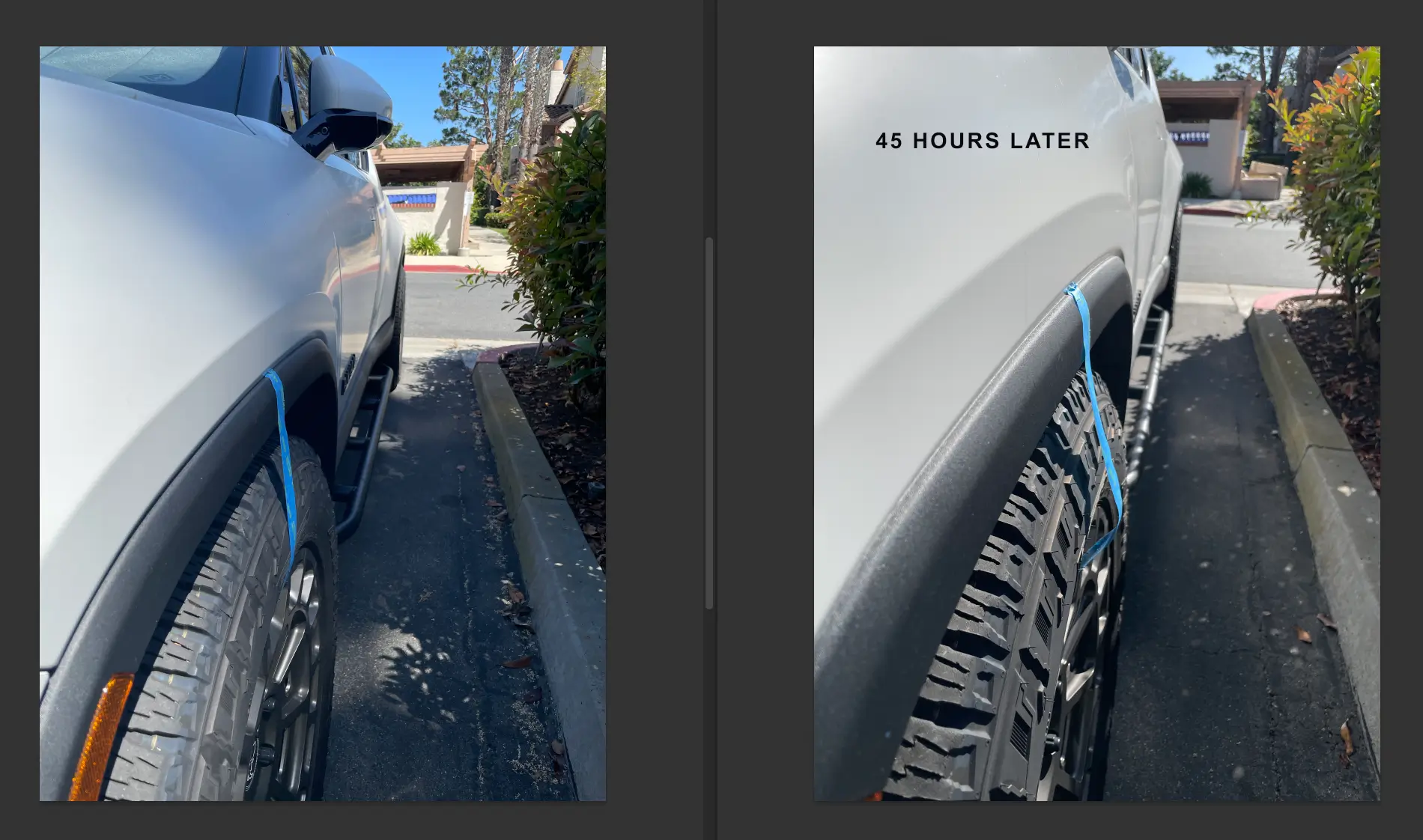 Rivian R1T R1S Front suspension dropping slowly while parked, normal? Screenshot 2026-04-10 at 11.03.06 AM