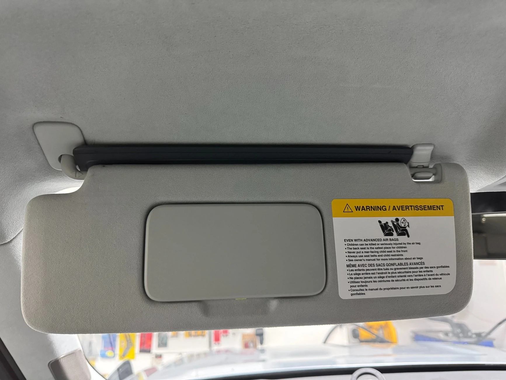 Rivian R1T R1S Addvisor installed in Gen 1 R1S (dual sun visor set up) IMG_7036