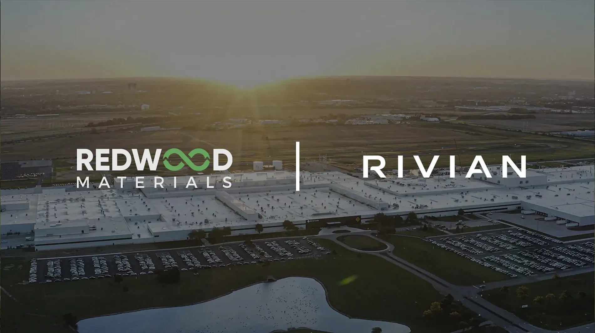 Rivian R1T R1S Rivian and Redwood Materials partner to re-use Rivian batteries at Normal plant 2000x0