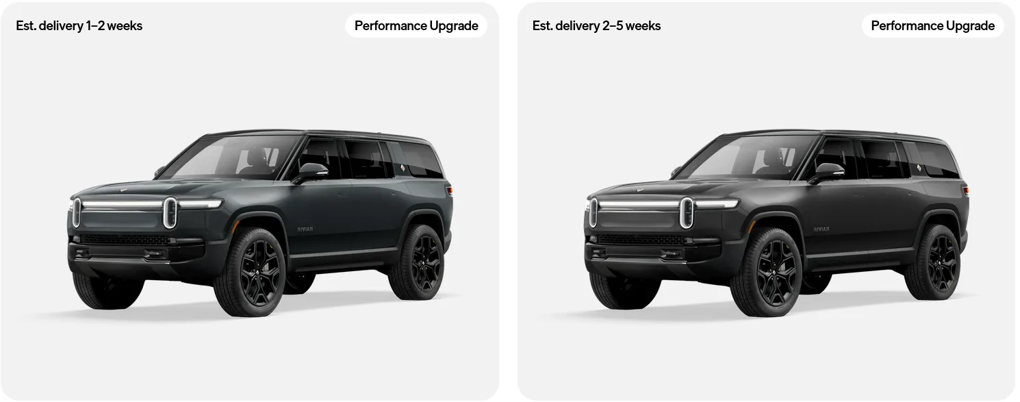 Rivian R1T R1S Welcome to Half Moon Grey, now available on R1S / R1T and R2 1776185467955-oj
