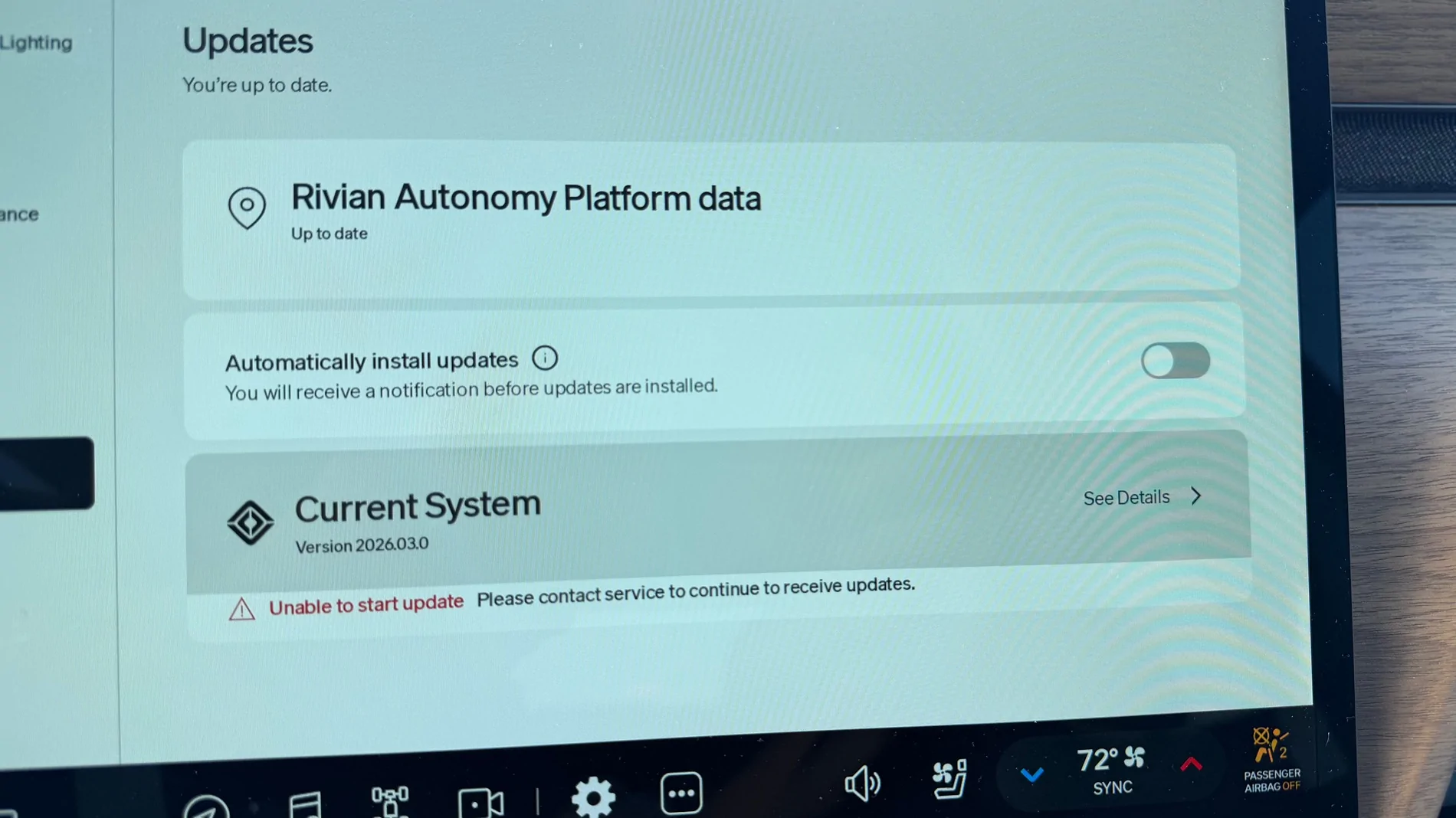 Rivian R1T R1S UHF and Adaptive cruse control no longer working IMG_0857