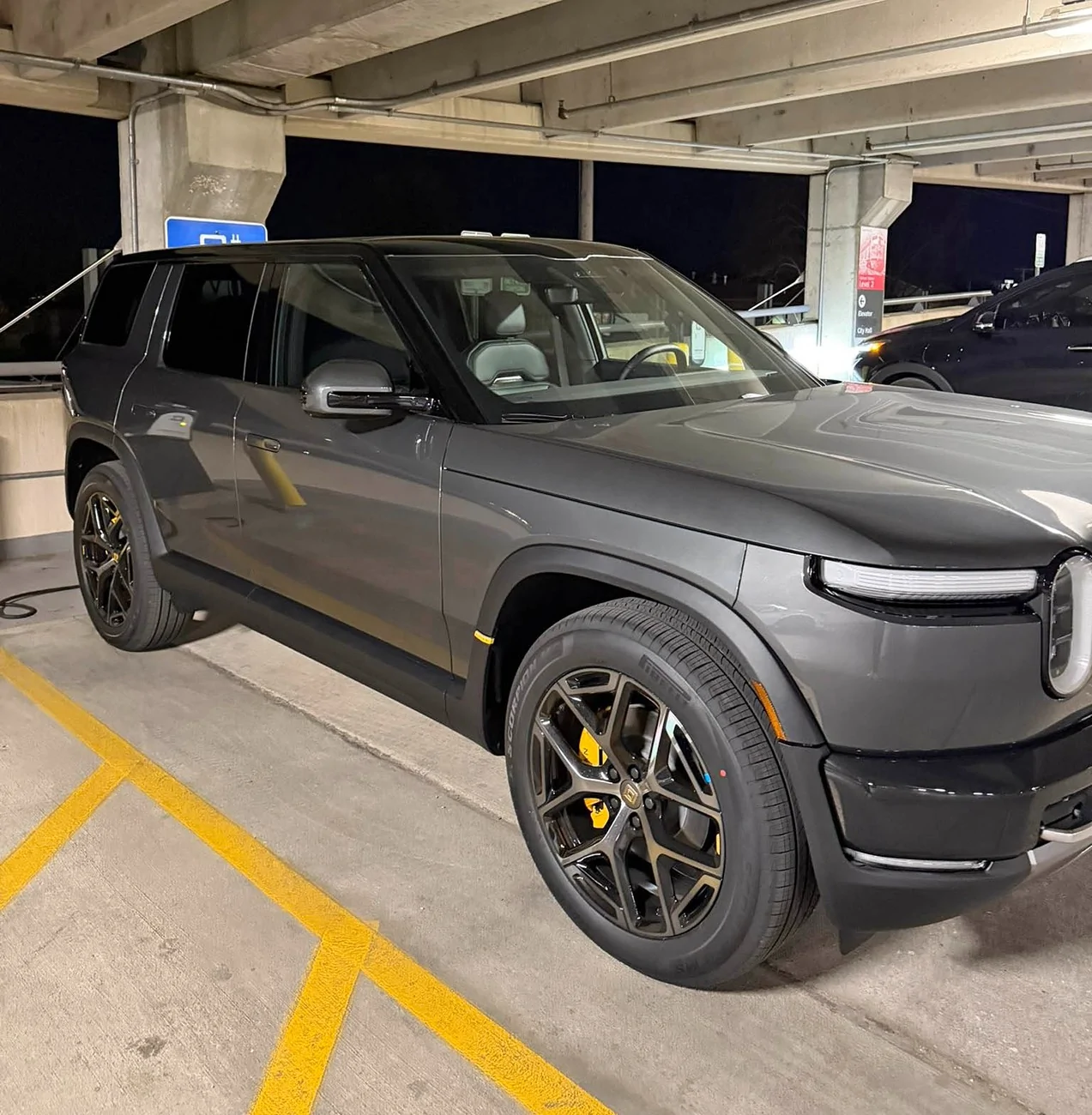 Rivian R1T R1S Half Moon Grey R2 Spotted Half Moon Grey Rivian R2 4