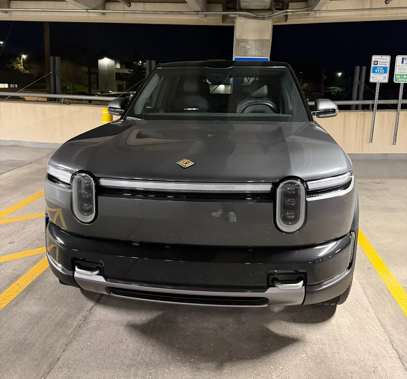 Rivian R1T R1S Half Moon Grey R2 Spotted Half Moon Grey Rivian R2 2