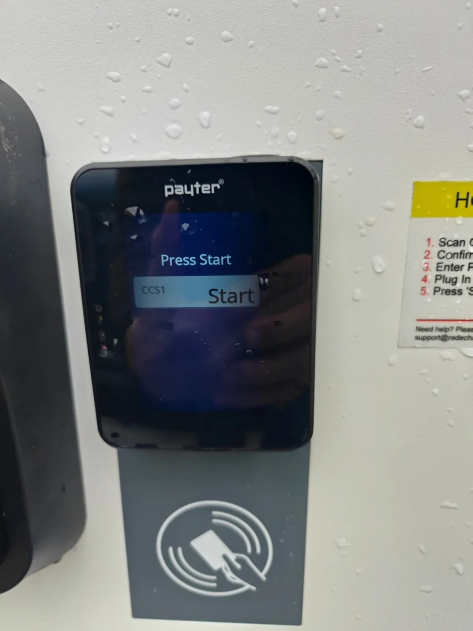 Rivian R1T R1S RedECharge charging network - What is your experience? Using CCS to NACS adapter to R1T Gen2 - Failure to charge RedECharge Mt.Vernon. WA 04.14.2026 payment port