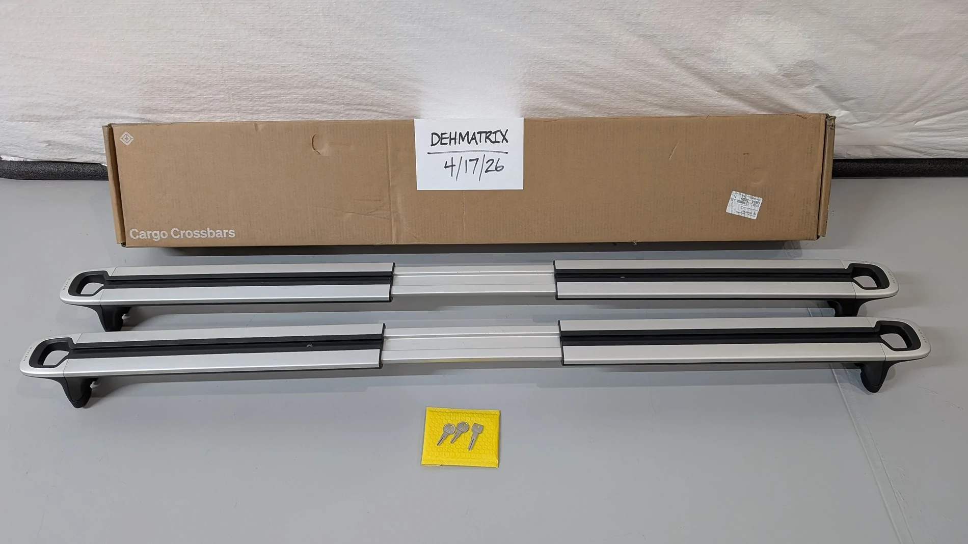 Rivian R1T R1S Rivian OEM Crossbars For Sale PXL_20260417_195642757
