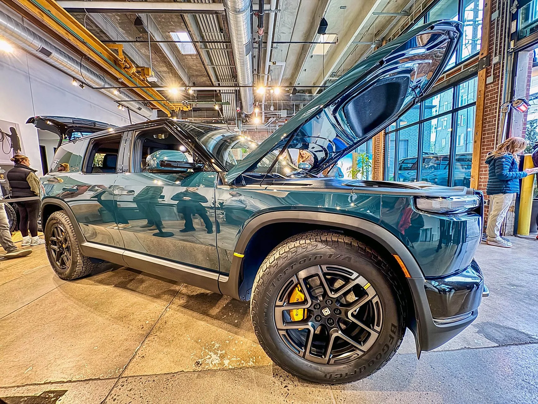 Rivian R1T R1S R2 w/ Colorado Governor + Rivian Block Party Photos (Midnight Black + Catalina Cove R2) 2027 Rivian R2 Catalina Cove 7