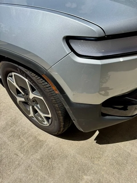 Rivian R1T R1S Hit by a Toyota Corolla Hybrid Today IMG_0009