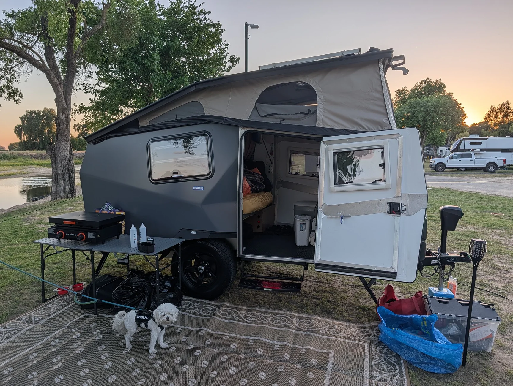 Rivian R1T R1S Travel Trailer advice needed PXL_20260403_021001430
