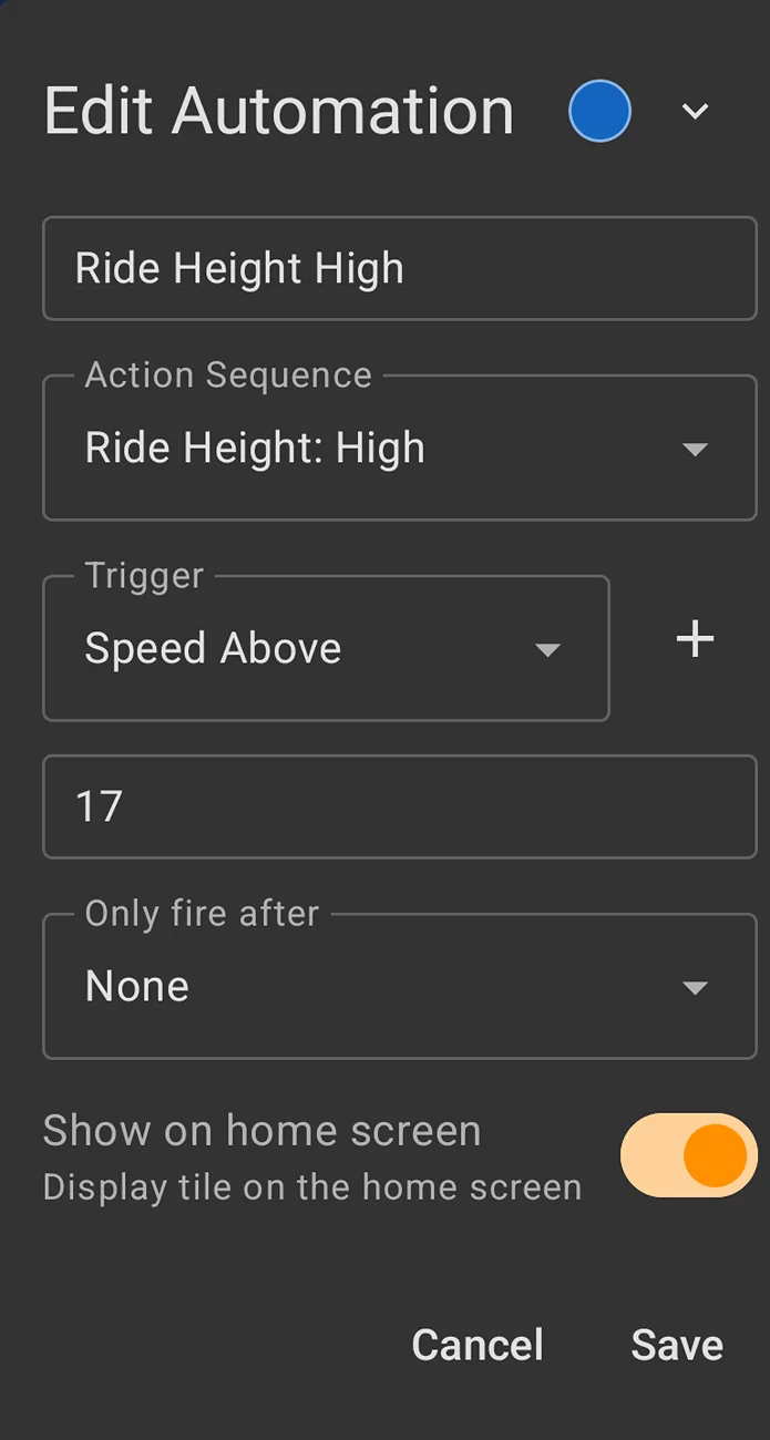 Rivian R1T R1S Introducing EV Play "Auto-Mate" for Rivian® -- automate your center-screen functions 2706