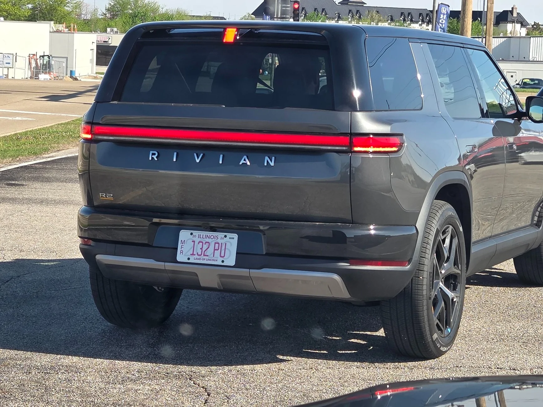 Rivian R1T R1S Half Moon Grey R2 Spotted Half Moon Grey R2 Rivian