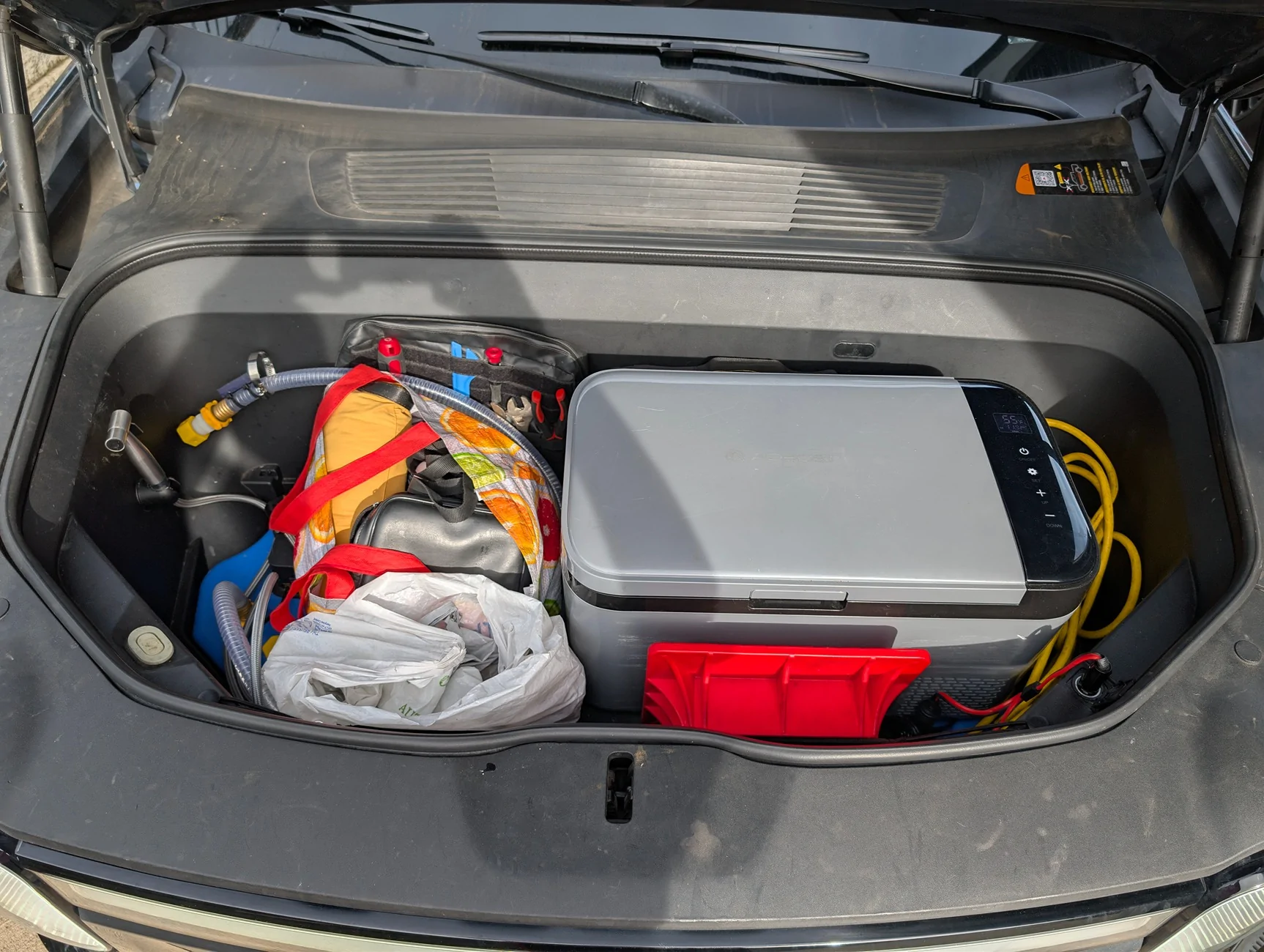 Rivian R1T R1S will keeping cooler in frunk kill my 12v? 2709