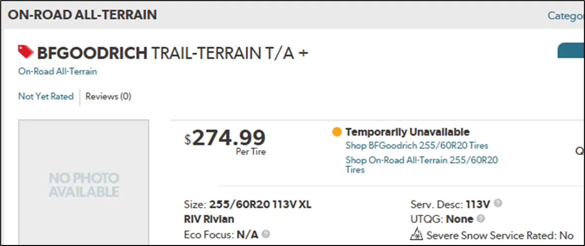 Rivian R1T R1S Would you go with 20" wheels or 21" wheels on Launch Edition R2? 1776617148422-ea
