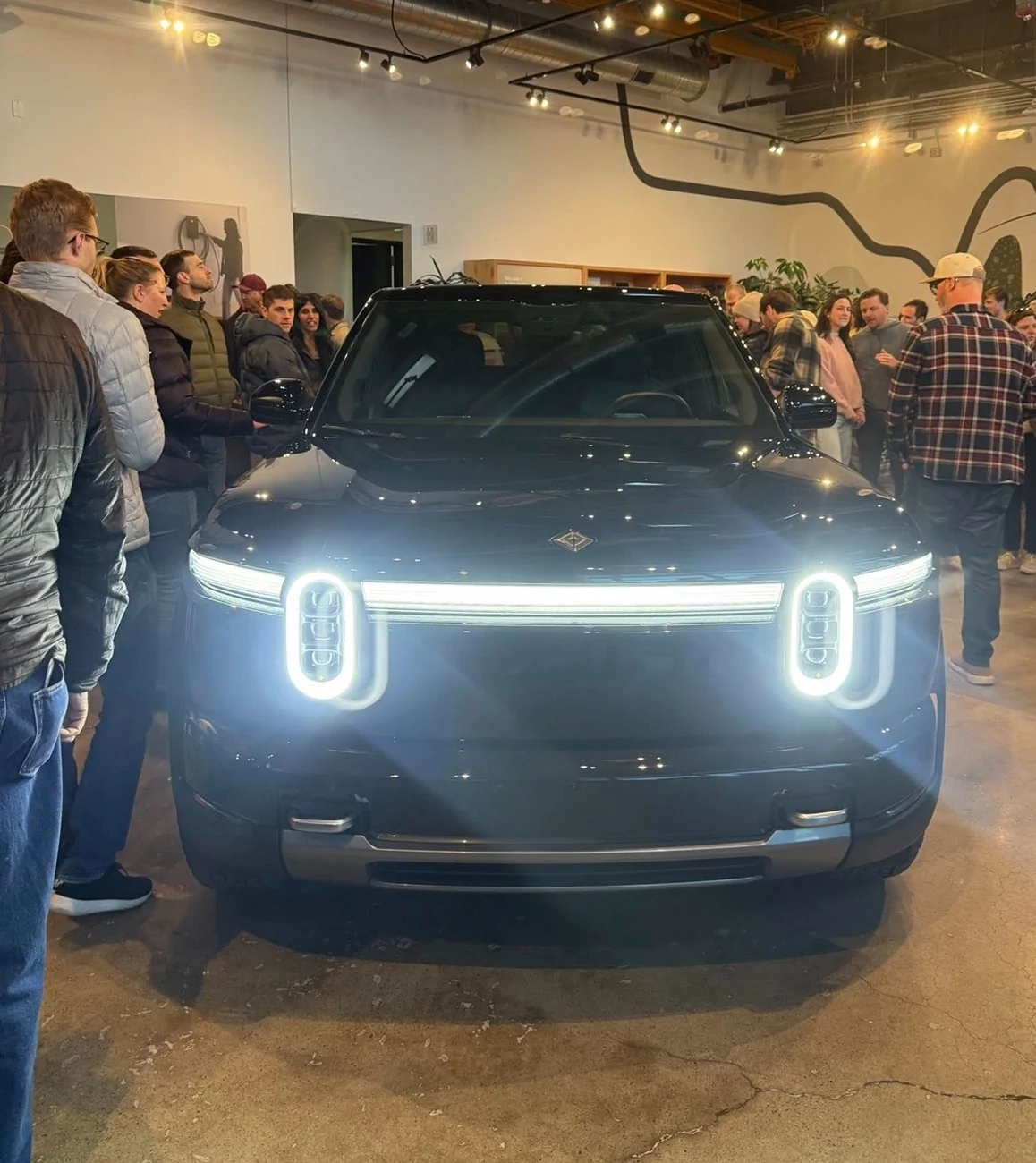 Rivian R1T R1S Midnight Black R2 photos - looking sleek @ Block Party Denver Midnight Black R2 photos from Block Party Denver 1