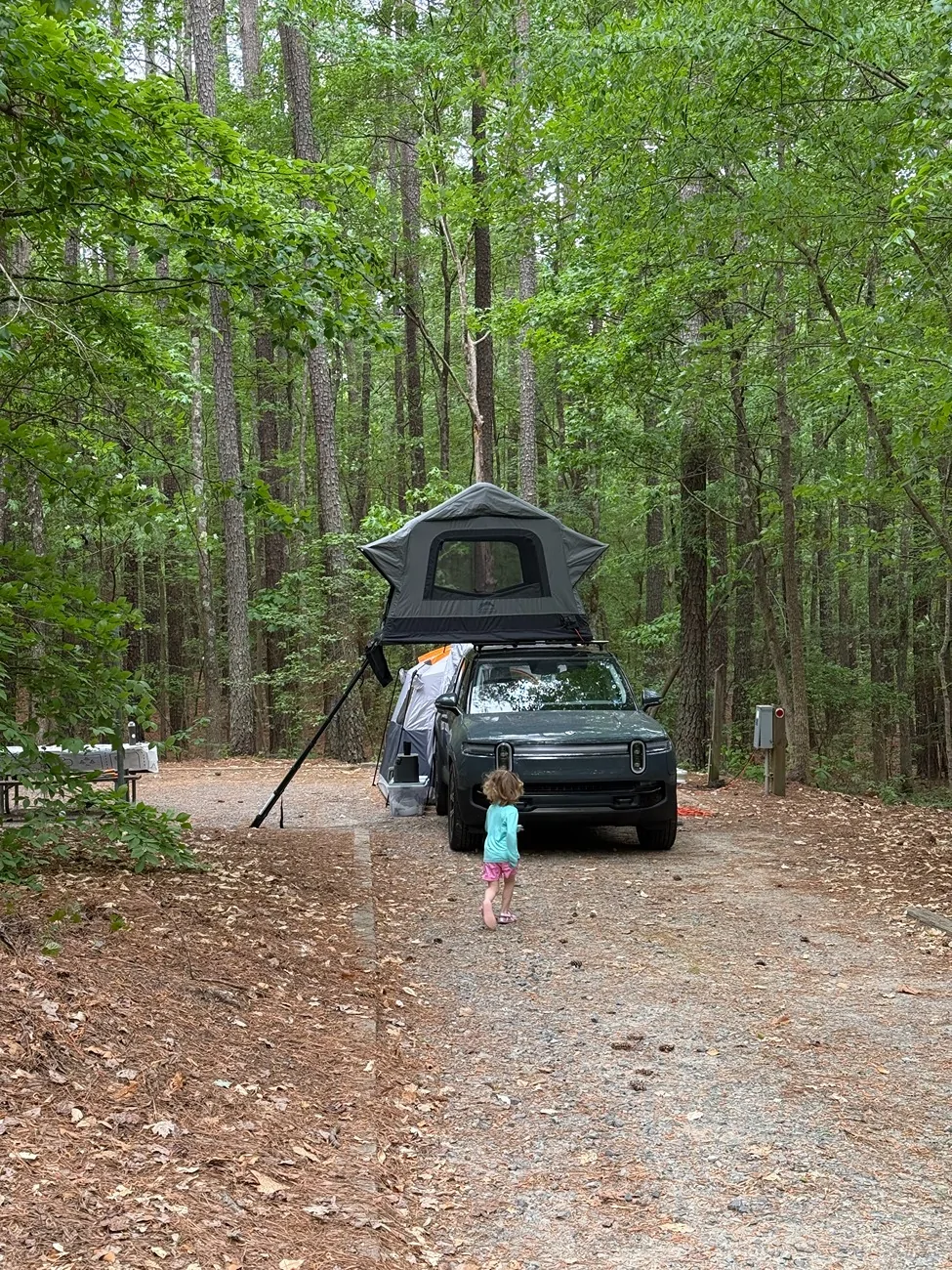 Rivian R1T R1S R1S camping with Cinch AirCruiser RTT and other gear IMG_2865