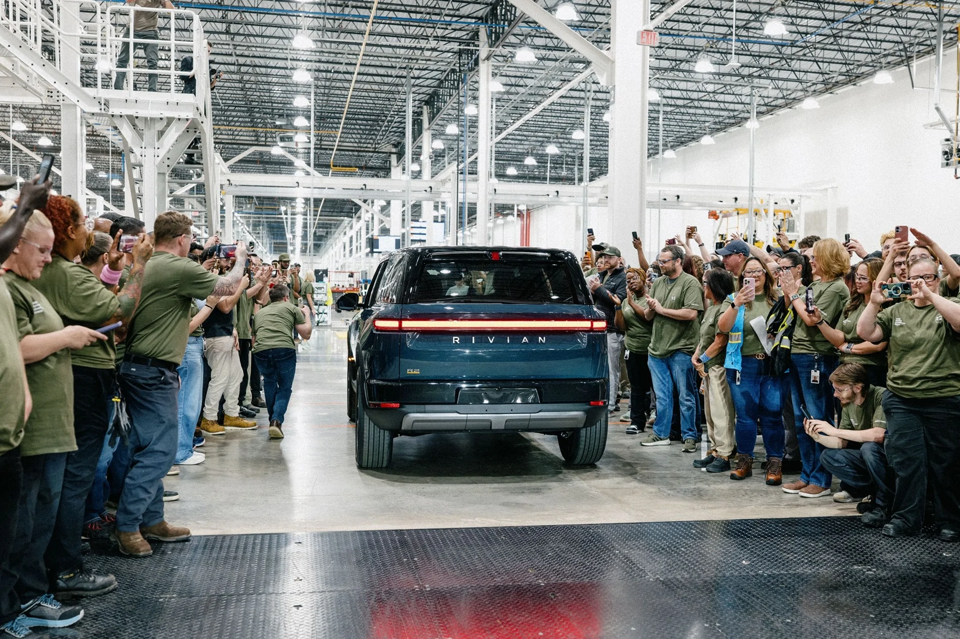Rivian R2 customer production started today! R2 configurator / ordering starts June {filename}