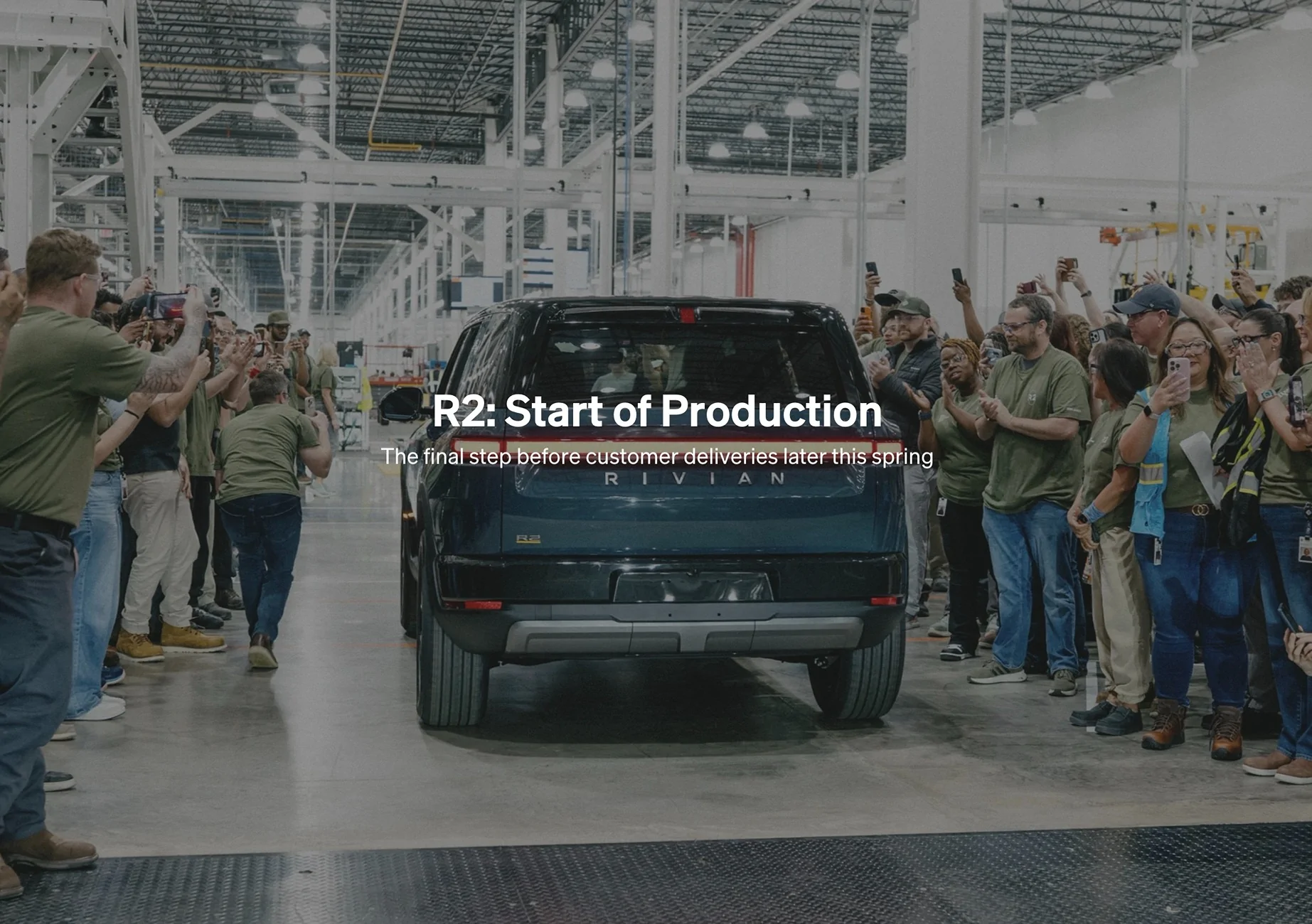 Rivian R1T R1S R2 customer production started today! R2 configurator / ordering starts June Screenshot 2026-04-22 at 10.52.04 AM