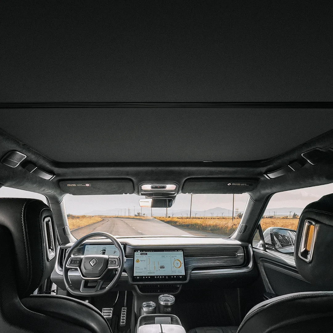Rivian VION Giveaway: Win R1S/R1T Roof Sunshades + Gray Option Available Now! {filename}