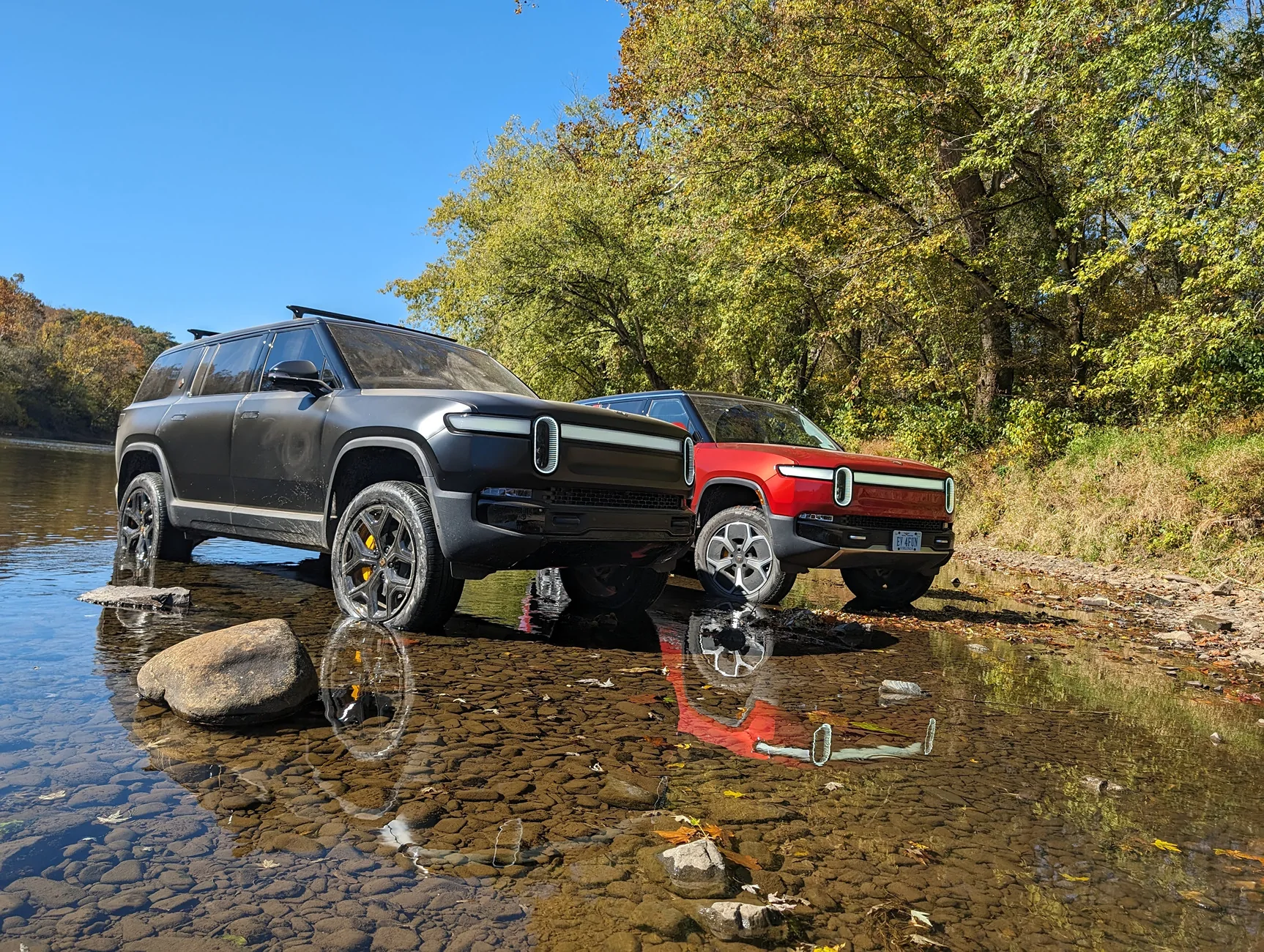 Rivian R1T R1S Greenridge State Forest (MD) Novice/Intermediate Off-roading May 15th PXL_20231023_174425319