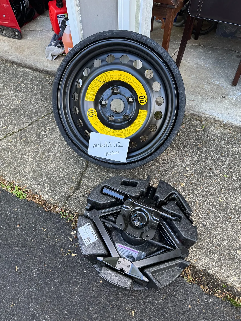 Rivian R1T R1S Rivian Compact Spare - $500 IMG_4116
