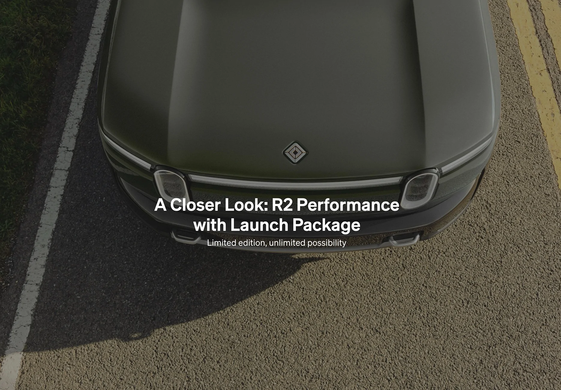 Rivian R1T R1S R2 Performance Launch Package Gets Costal Cloud Interior - Rivian Stories Screenshot 2026-04-28 at 12.23.02 PM