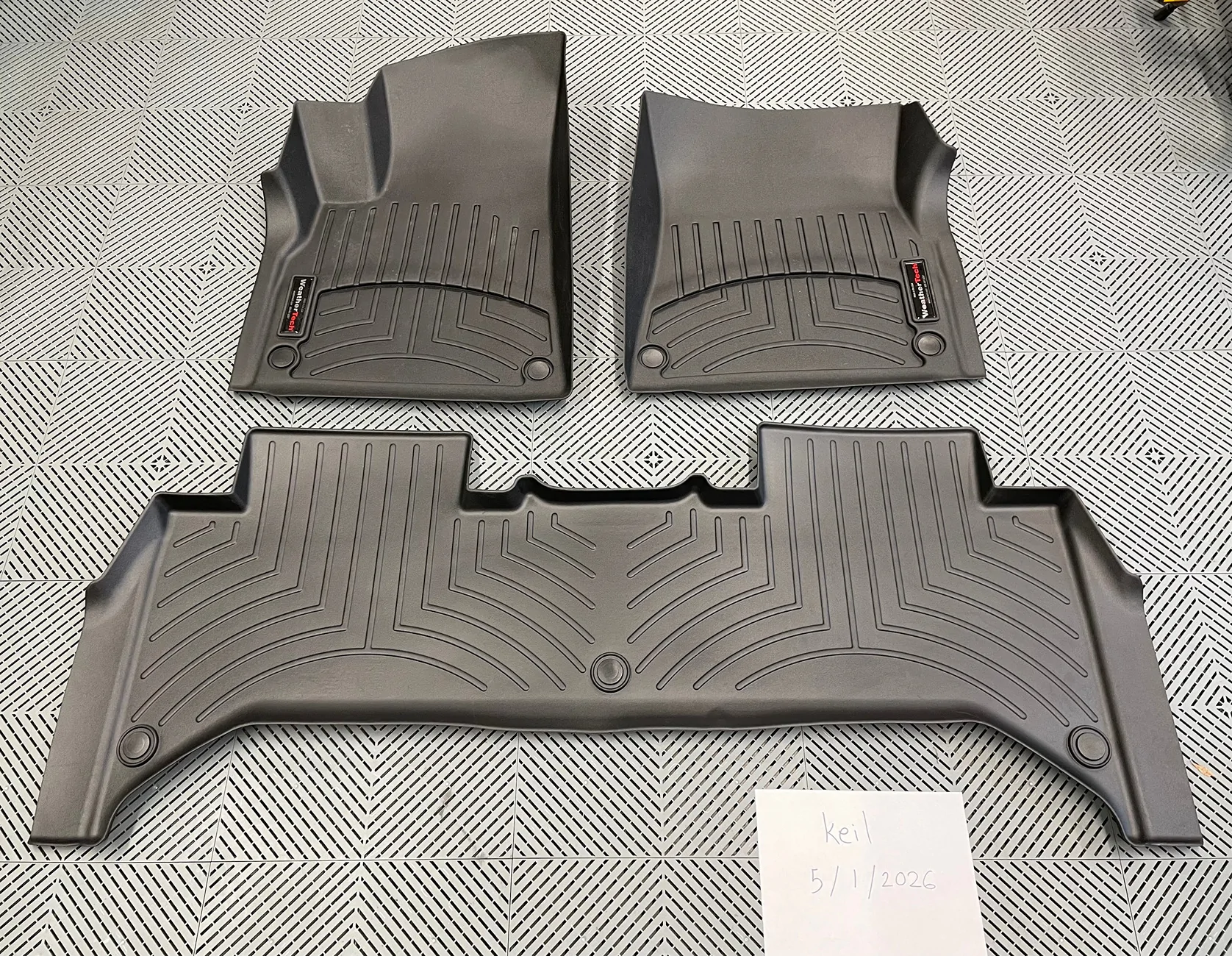 Rivian R1T R1S Gen1 R1T WeatherTech Floor Mats - $60 IMG_4368