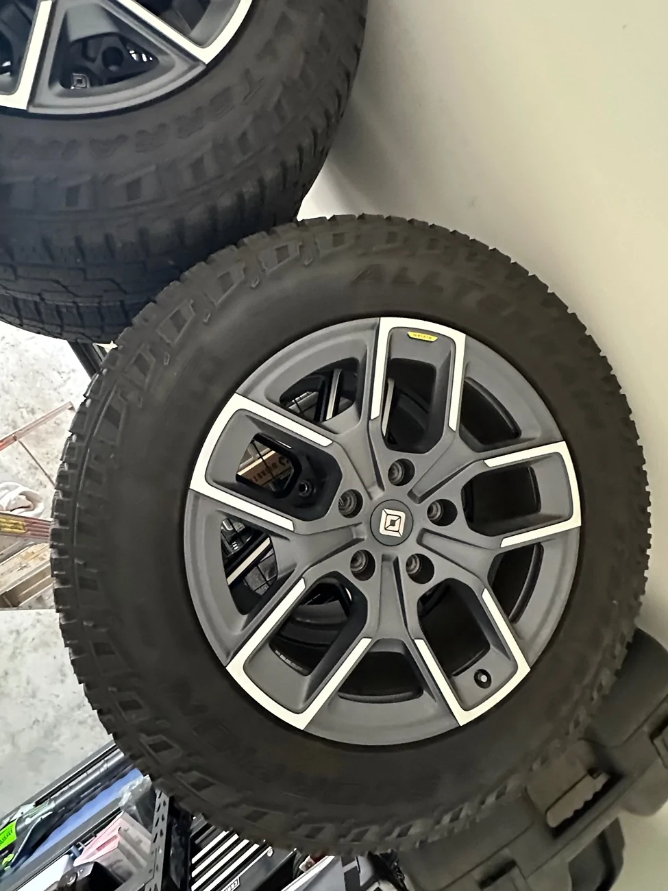 Rivian R1T R1S 20” all terrain wheels and tires - 5 total IMG_2463