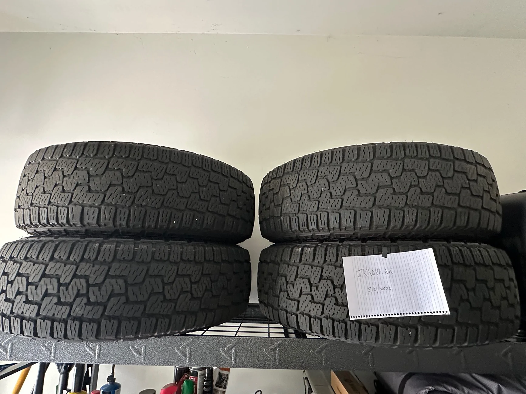 Rivian R1T R1S 20” all terrain wheels and tires - 5 total IMG_2460