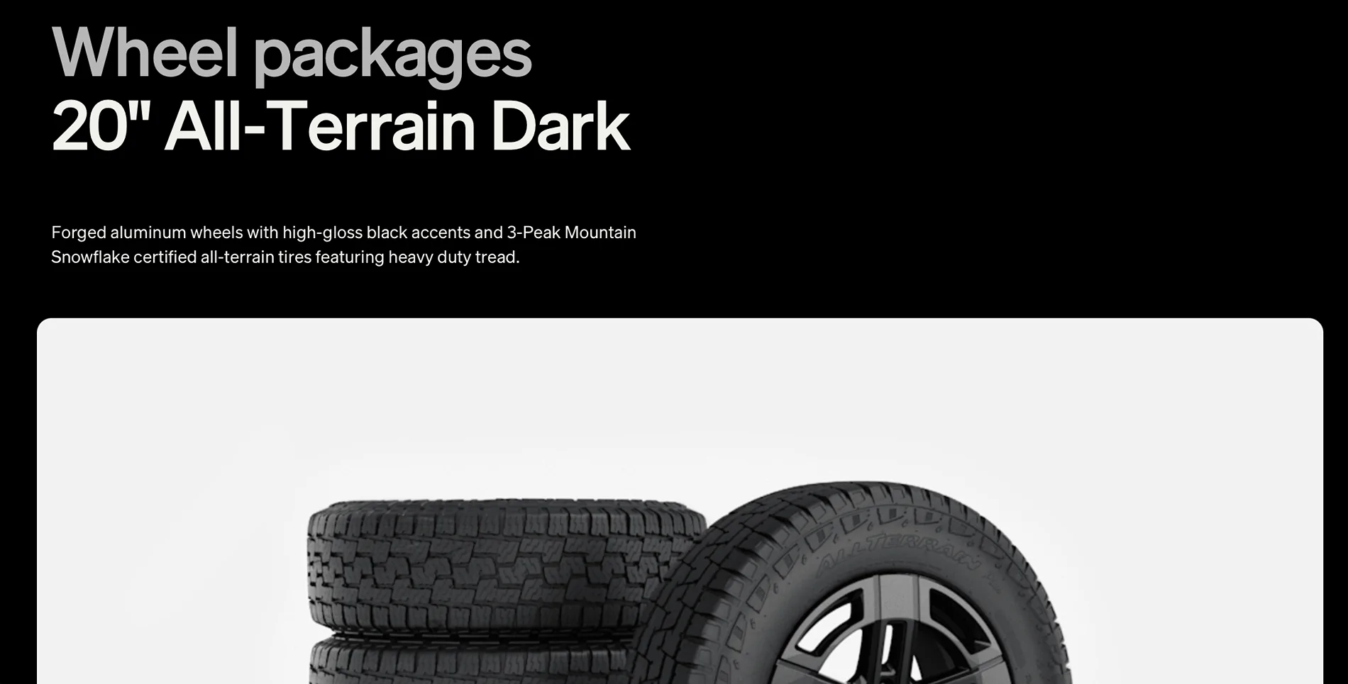 Rivian R1T R1S Surprised that the Quad-specific bronze finish All Terrain wheels are not forged, unlike the AT Darks available on lower models 1777995584809-04