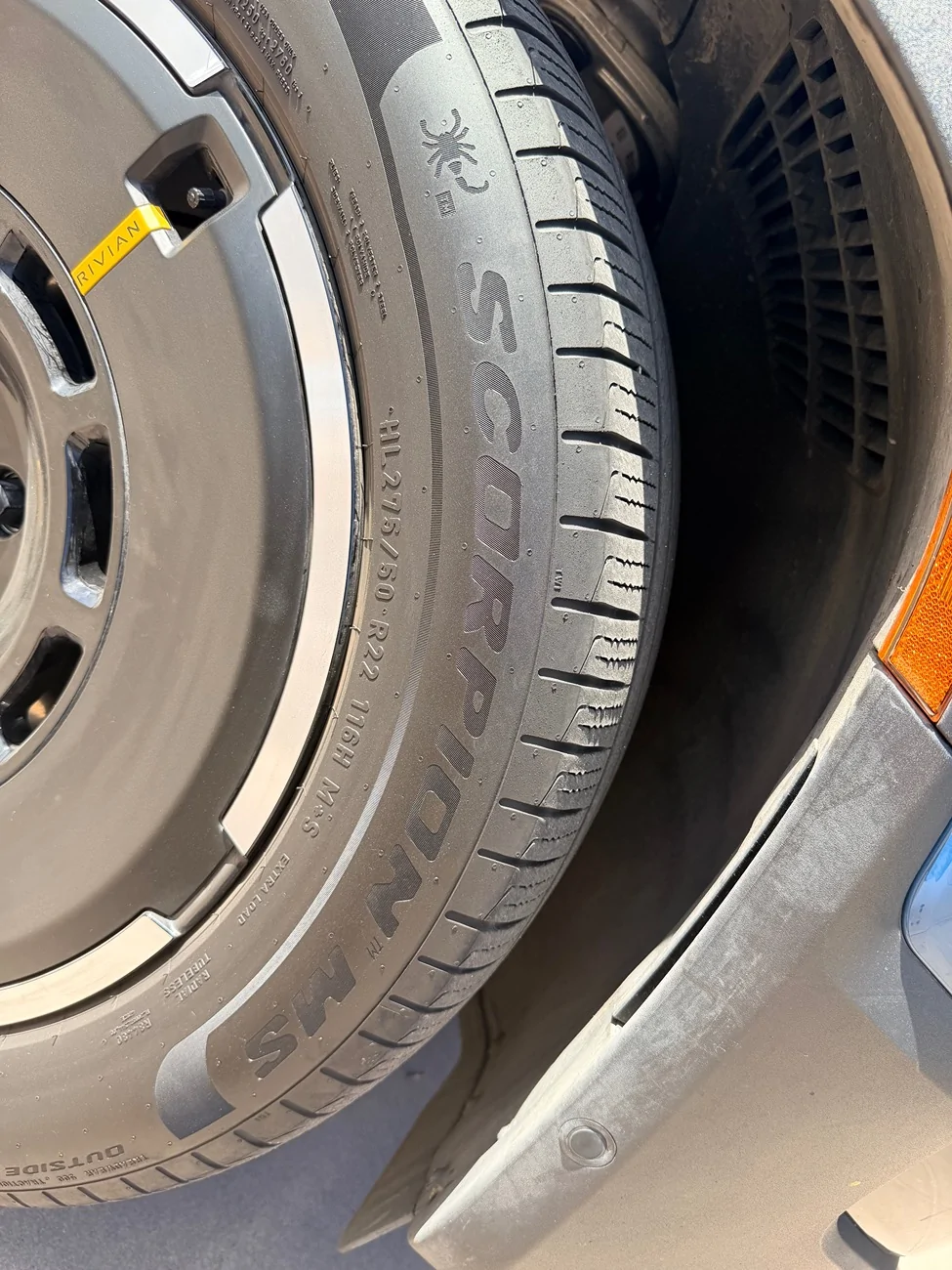 Rivian R1T R1S For Sale: $2K - 22in full set Range Wheels+TPMS+Tires IMG_5280