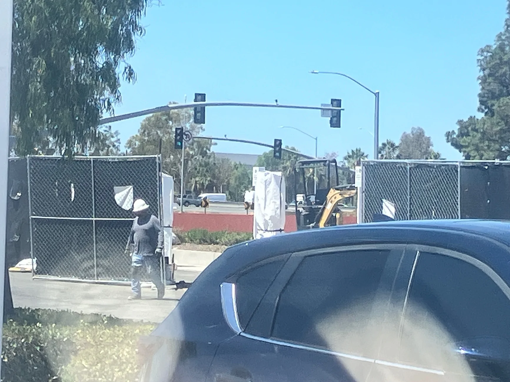 Rivian R1T R1S Spotted: Irvine, CA RAN chargers going up at Tustin Marketplace IMG_4994