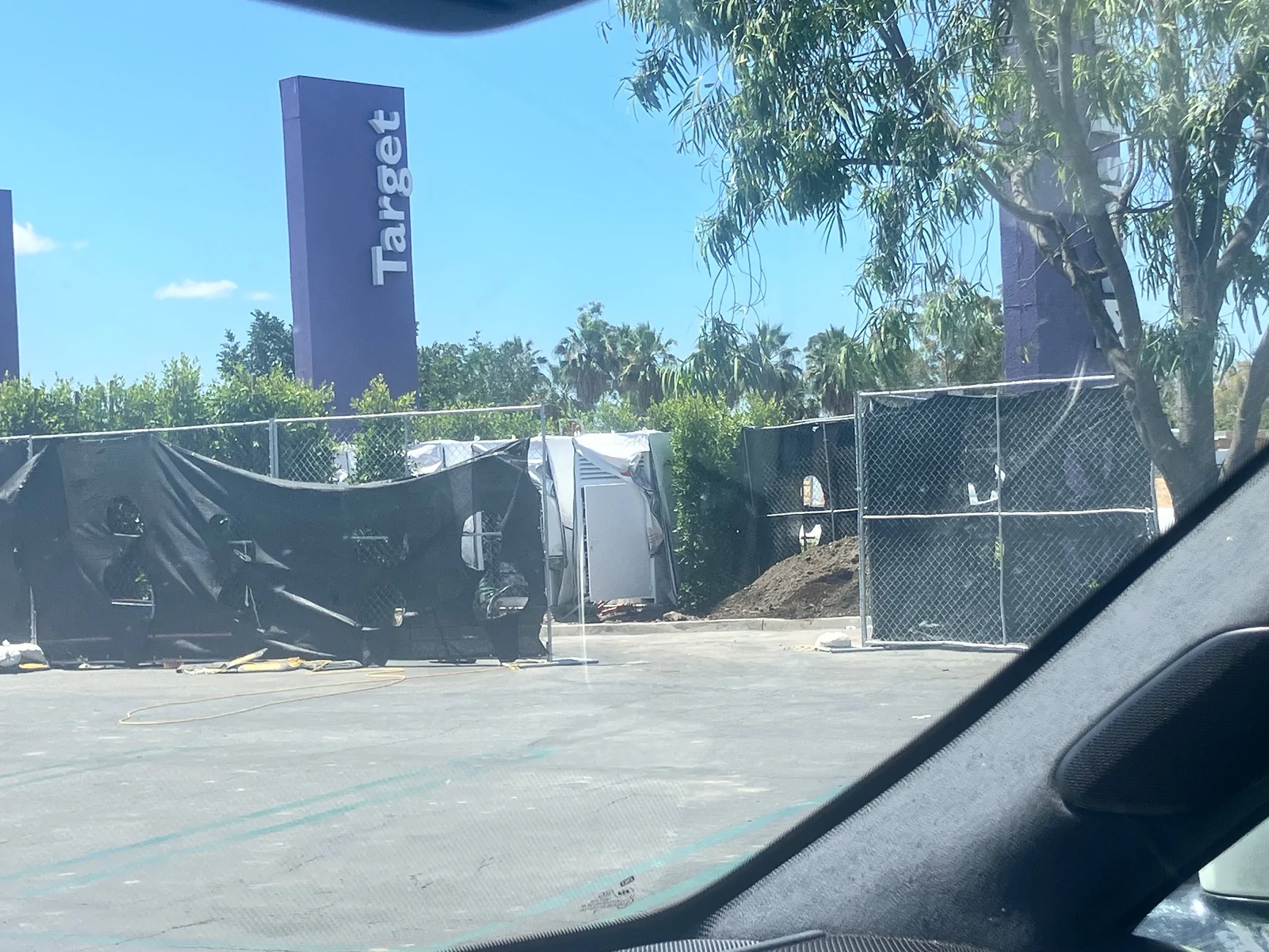 Rivian R1T R1S Spotted: Irvine, CA RAN chargers going up at Tustin Marketplace IMG_4993