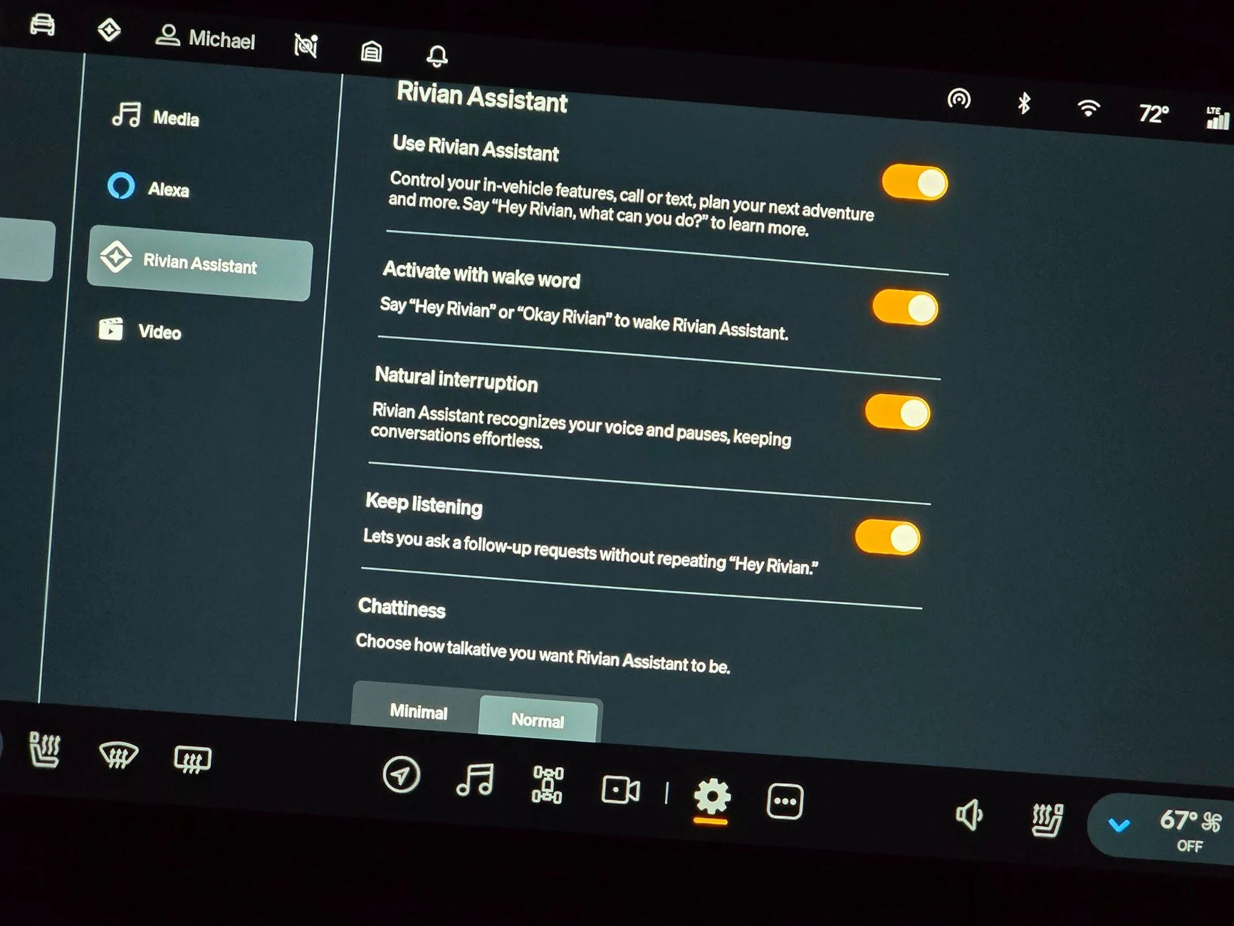 Rivian R1T R1S Story: Introducing Rivian Assistant & Rivian Unified Intelligence. Unlock hands-free utility with Connect+ 1000003935