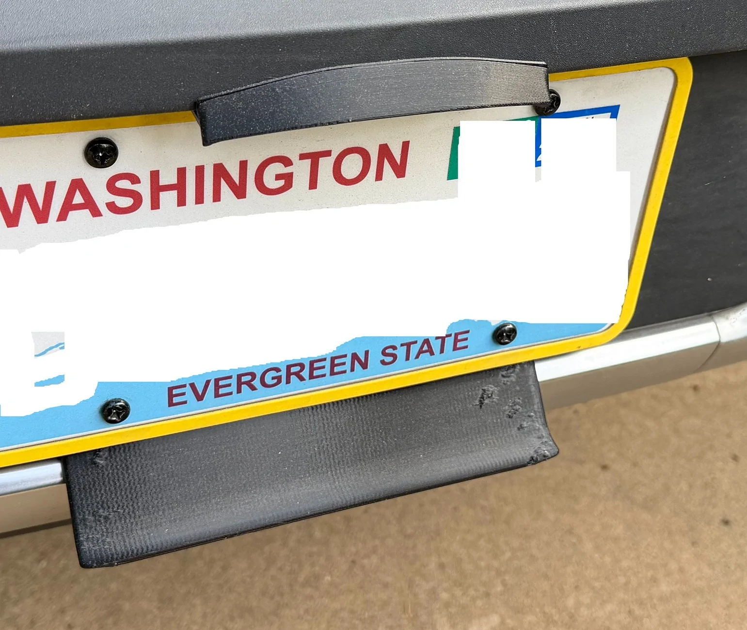 Rivian R1T R1S I designed a rain cover for the reverse camera IMG_4414