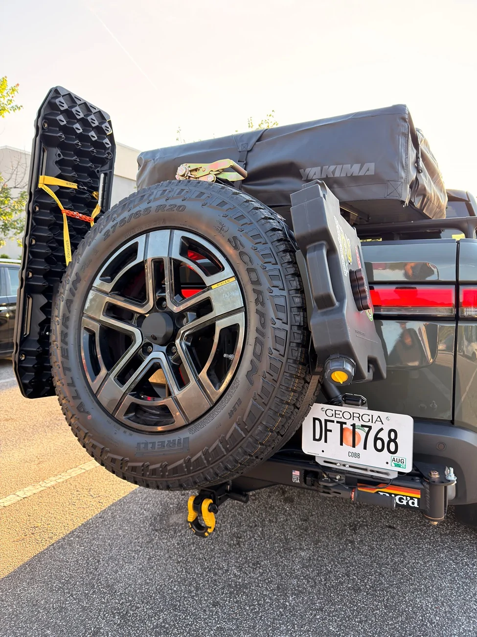 Rivian R1T R1S DIY Gen1 R1T rear bumper camera replacement IMG_0937