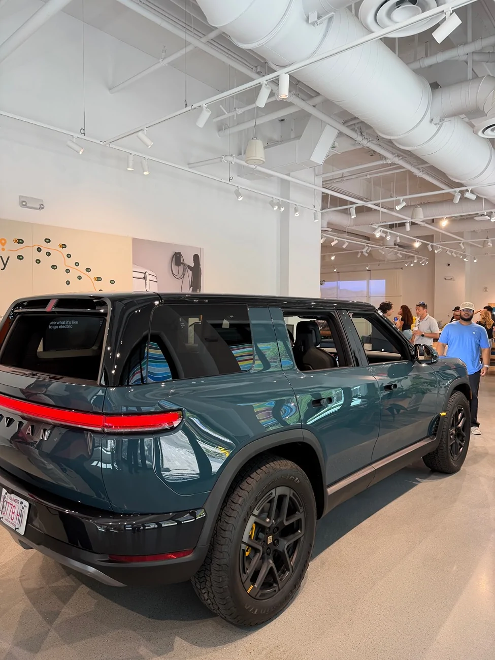 Rivian R1T R1S My First Time Seeing The Near Production R2! IMG_8052