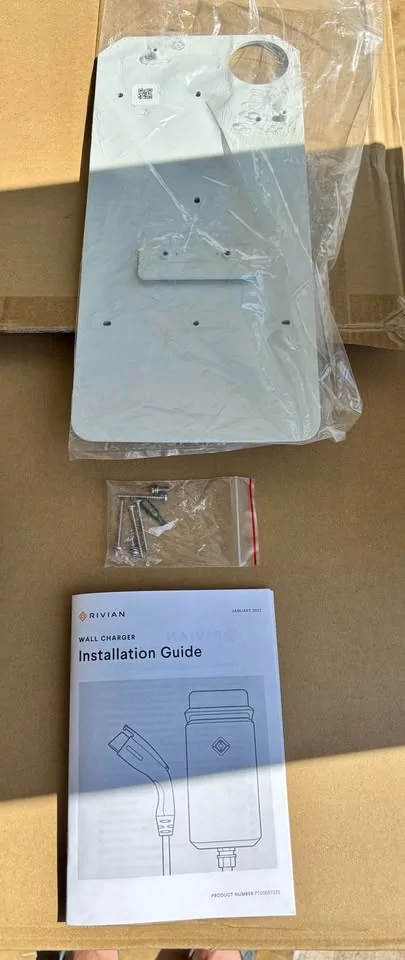 Rivian R1T R1S Rivian CCS wall charger 543431628_24369981695998618_8401707113494875875_n