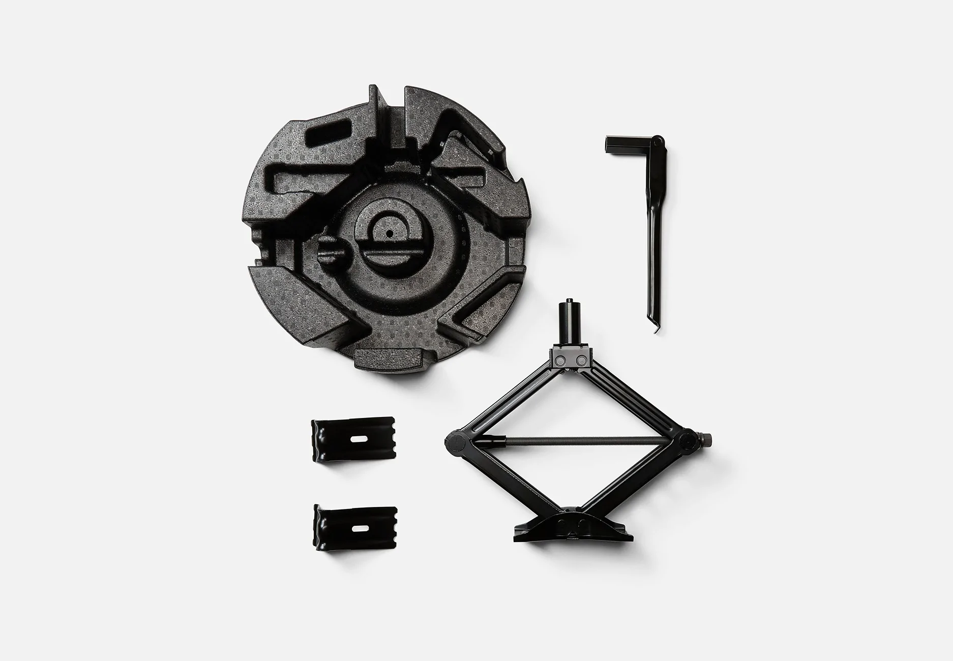 Rivian R1T R1S Compact Spare Tire for R2 priced at $755 Jack-Service-Kit-Hover-Landscape-01